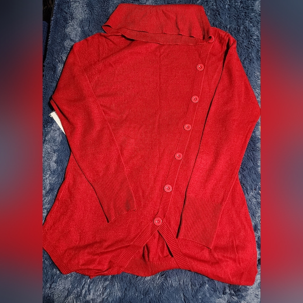NWT New York & Company Button-Front Sweater | Size M